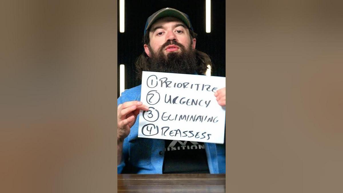 „Mein 4-Schritte-Plan zur Lösung großer Probleme“